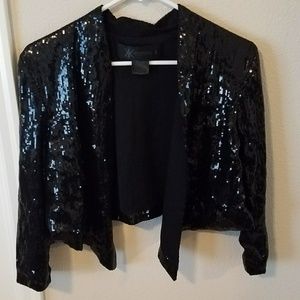 Kardashian Kollection Sequin Jacket